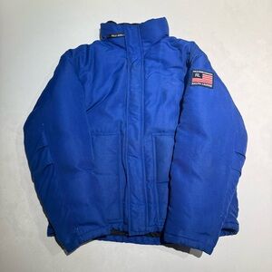 Vintage Ralph Lauren Blue Puffer Jacket